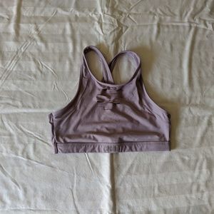 Purple PINK sports bra